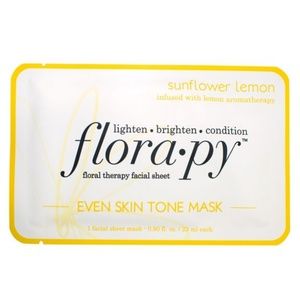 (5)Flora.py Sunflower Lemon Even Skin Tone Mask